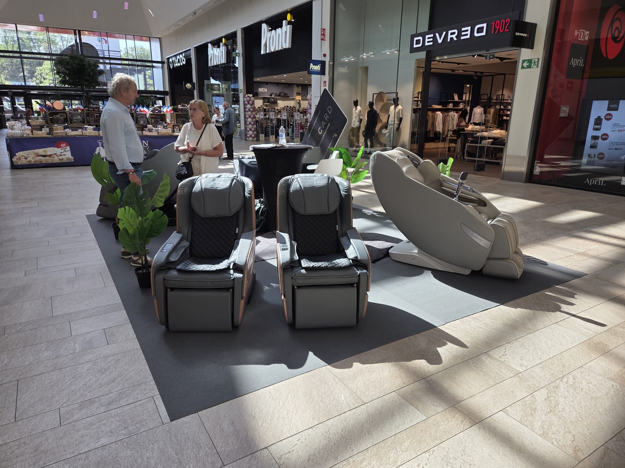 Ervaar Casada in Shopping Les Bastions in Tournai