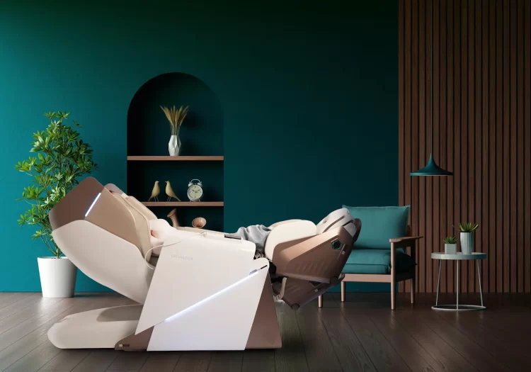 De Casada Dreamliner in zero-gravity positie: een visuele en fysieke verademing in elk interieur.
